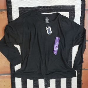 Premise long sleeve back zip top